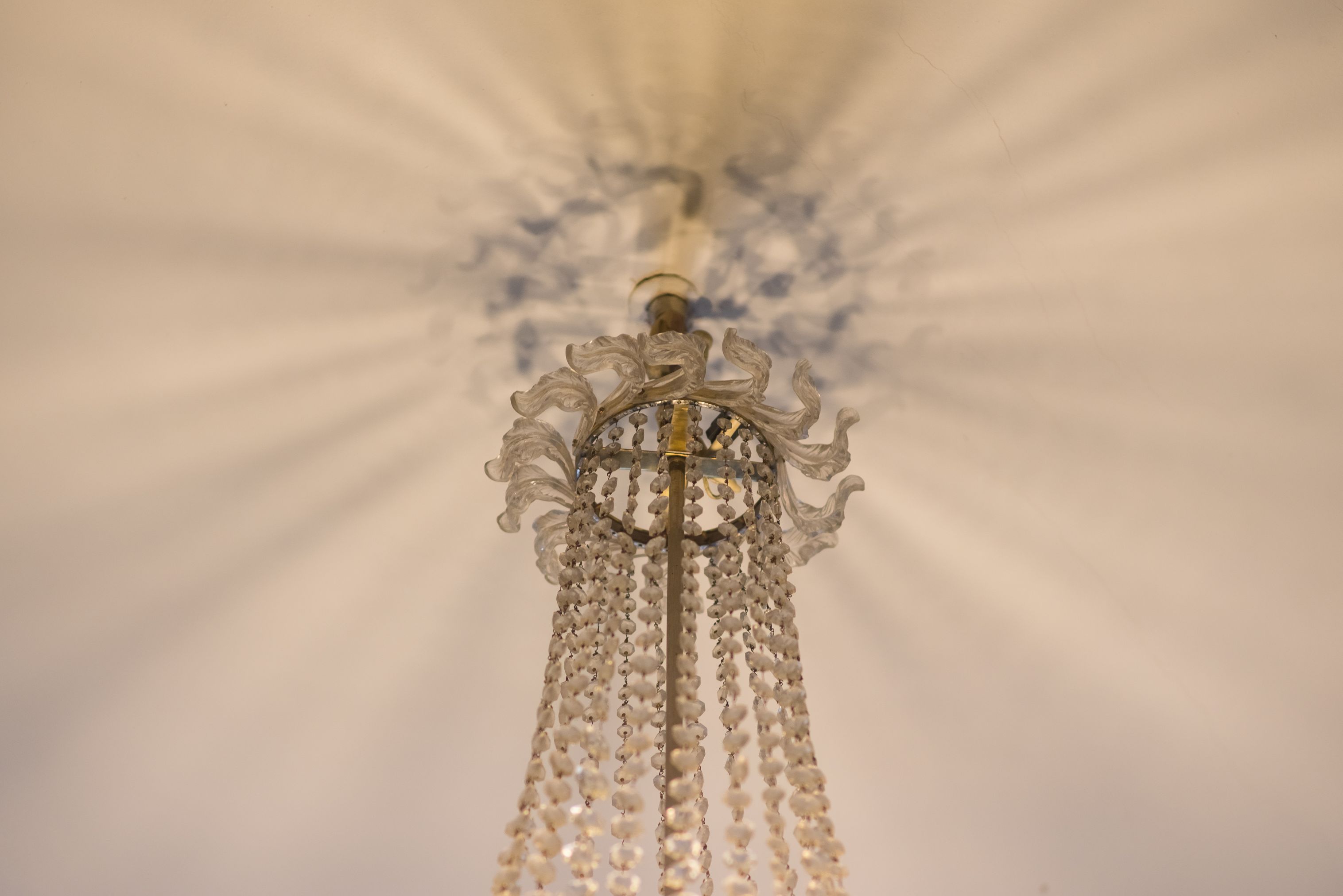 Fragment of chandelier, 1910–1929, Archdiocese of Vilnius. Photo by Povilas Jarmala, 2017