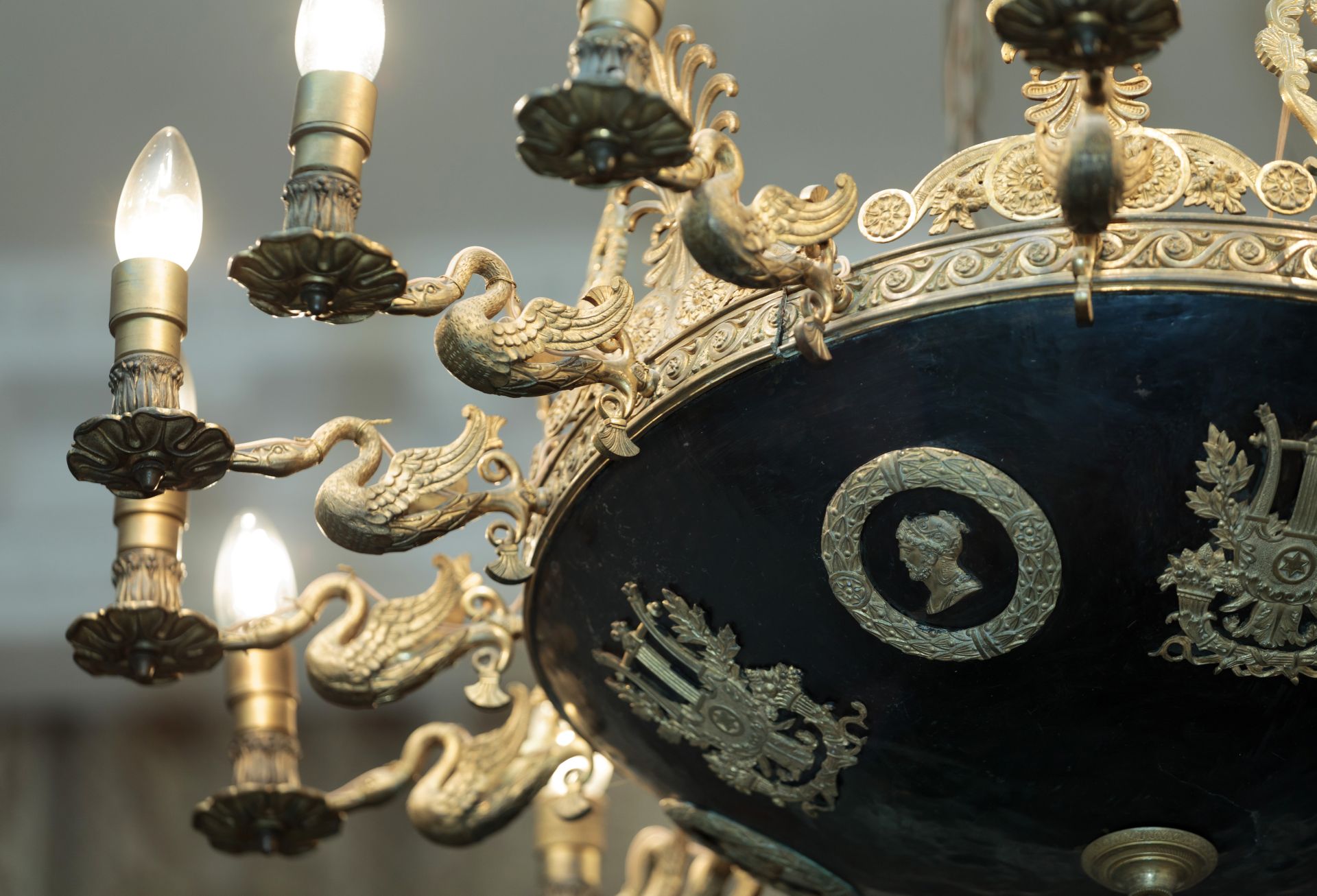 Fragment of chandelier, 1800–1829, Lithuanian National Museum of Art, TM-658. Photo by Tomas Kapočius, 2017